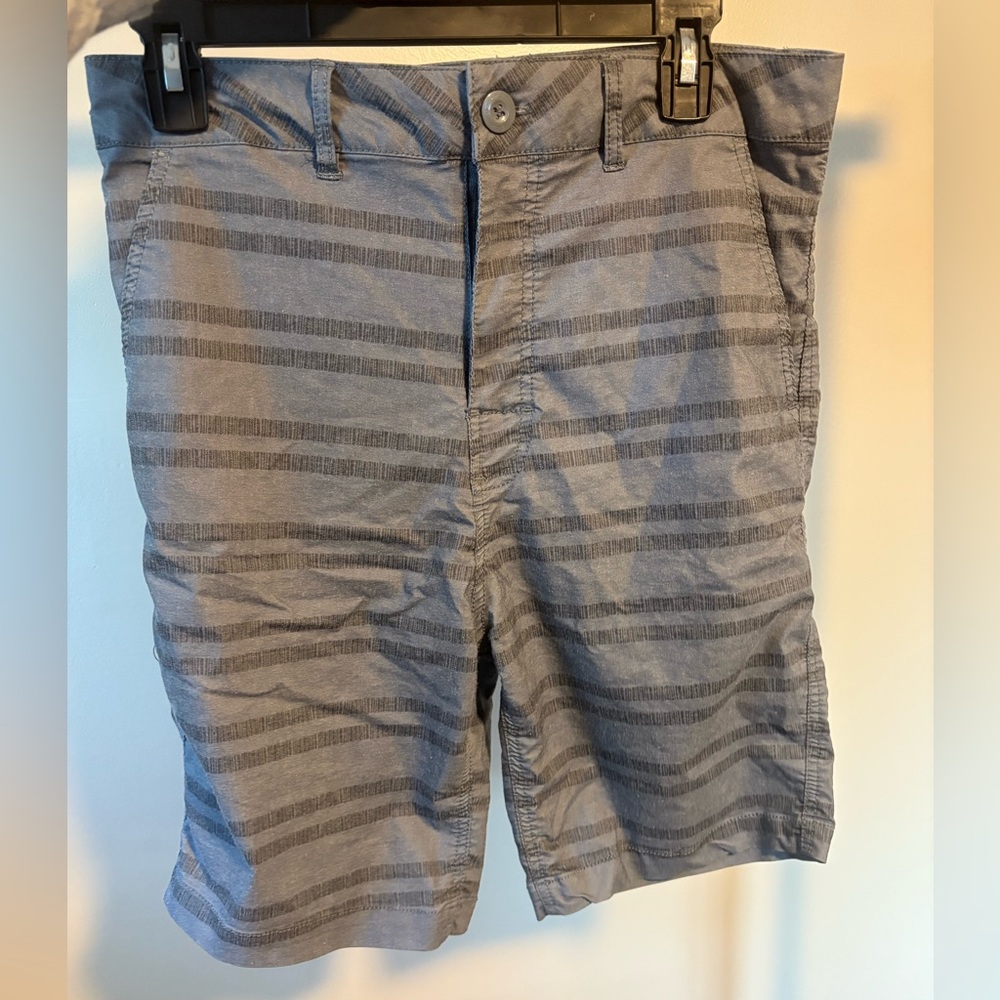 Body Glove Gray Striped Swim Shorts